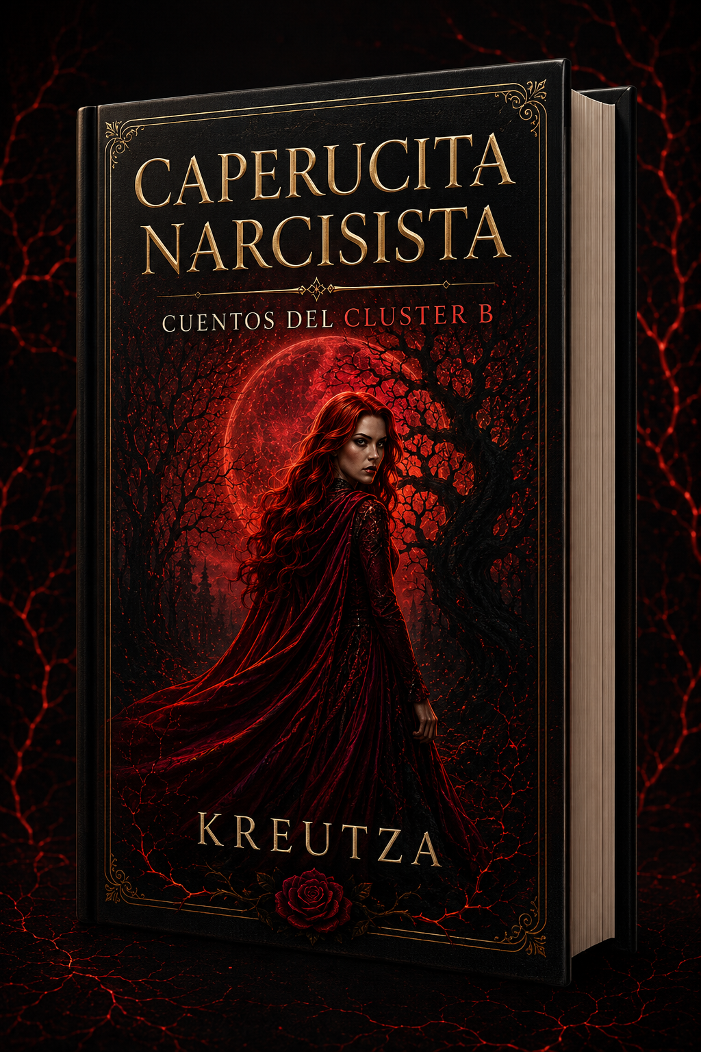 Mockup del ebook Caperucita Narcisista de Kreutza