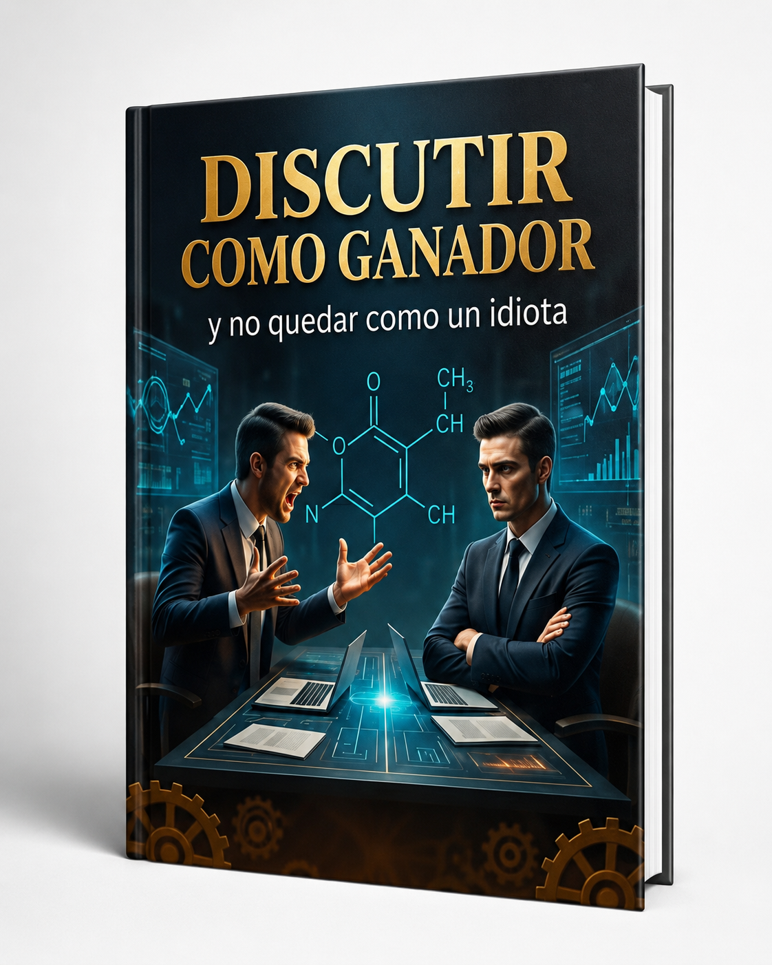 Mockup del ebook Discutir como ganador y no quedar como un idiota de Kreutza